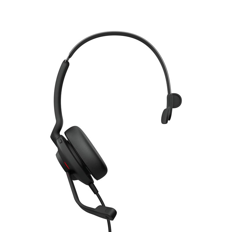 Jabra Evolve2 30, MS Mono Headset Bedraad Hoofdband Kantoor/callcenter USB Type-A Zwart