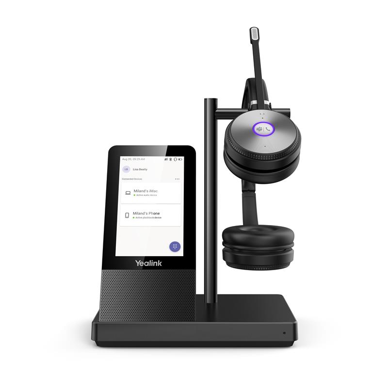 WH66 DECT Wireless Headset DUAL TEAMS 