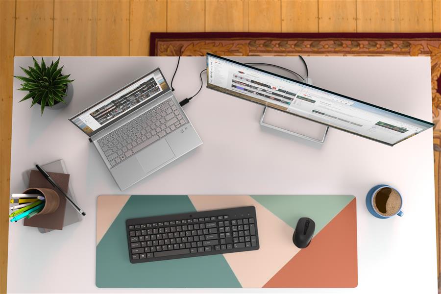HP M27fd 68,6 cm (27"") 1920 x 1080 Pixels Full HD LCD Zwart, Zilver