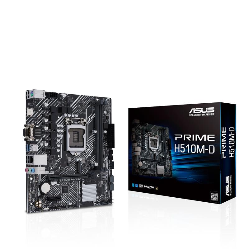 ASUS PRIME H510M-D Intel H510 LGA 1200 micro ATX
