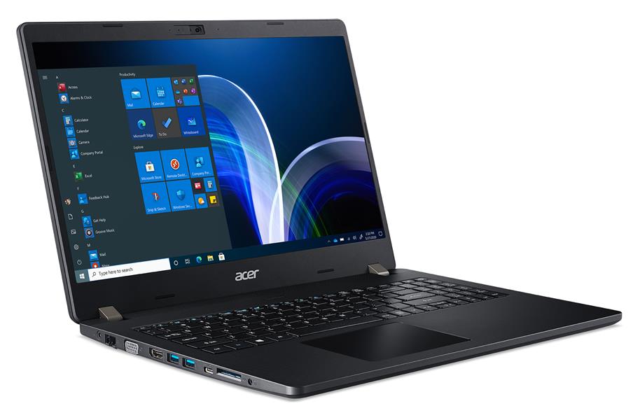 Acer TravelMate P2 TMP215-41-R39B Notebook 39,6 cm (15.6"") Full HD AMD Ryzen 5 PRO 16 GB DDR4-SDRAM 512 GB SSD Wi-Fi 6 (802.11ax) Windows 10 Pro Zwar