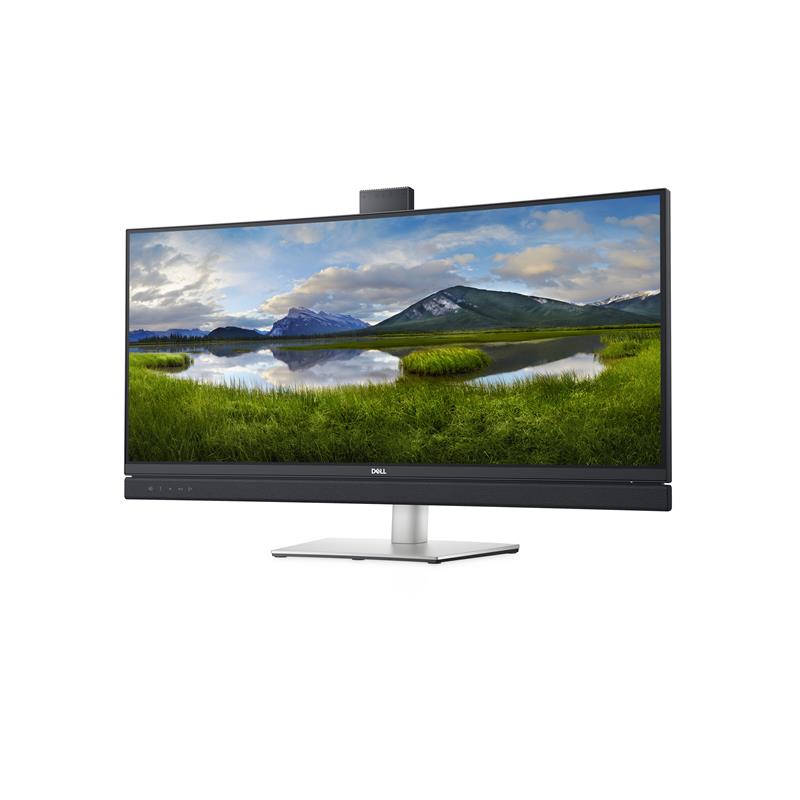 DELL C3422WE 86,7 cm (34.1"") 3440 x 1440 Pixels UltraWide Quad HD LCD Zwart, Zilver