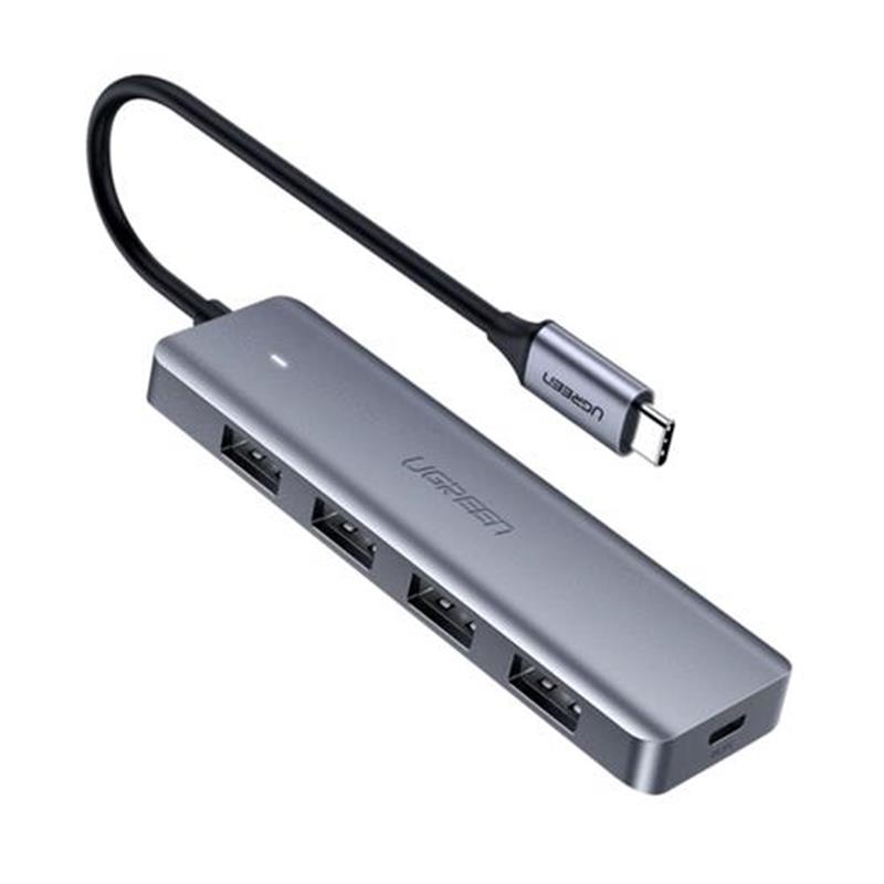 Ugreen 50985 interface hub USB 3.2 Gen 1 (3.1 Gen 1) Type-A 5000 Mbit/s Zilver