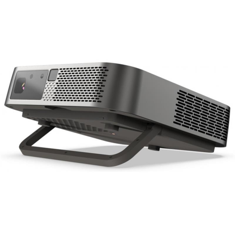 Viewsonic M2e beamer/projector Projector met korte projectieafstand 1000 ANSI lumens LED 1080p (1920x1080) 3D Grijs, Wit