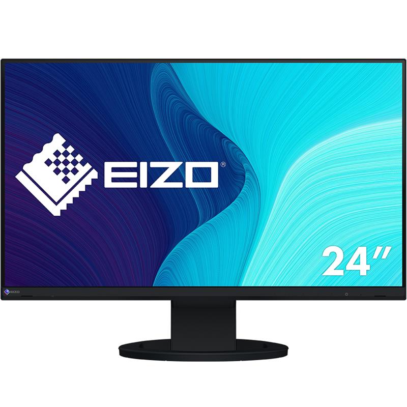 EIZO FlexScan EV2480-BK LED display 60,5 cm (23.8"") 1920 x 1080 Pixels Full HD Zwart