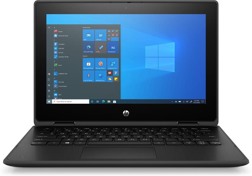 HP ProBook x360 11 G7 LPDDR4x-SDRAM Hybride (2-in-1) 29,5 cm (11.6"") 1366 x 768 Pixels Touchscreen Intel® Celeron® 4 GB 128 GB SSD Wi-Fi 5 (802.11ac)