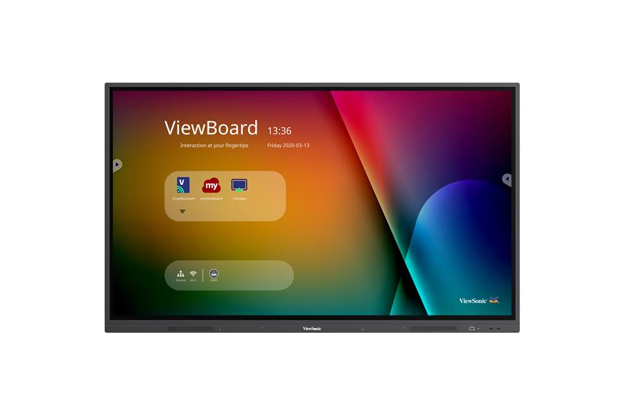 ViewBoard 32serie touchscreen - 65inch - 4K - Android 9 0 - PCAP 350 nits - incl camera mic - 2x10W