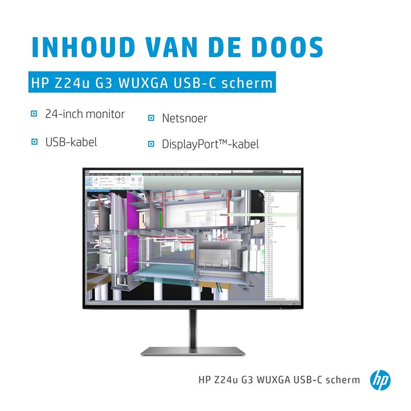 HP Z24u G3 WUXGA USB-C Display computer monitor