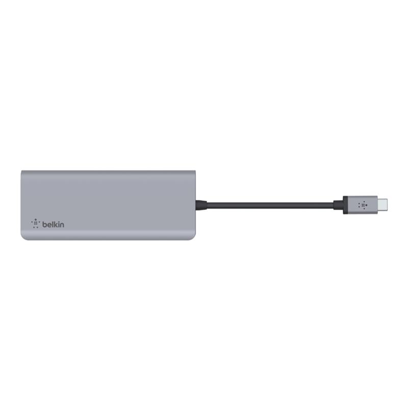 Belkin AVC009btSGY USB 3.2 Gen 1 (3.1 Gen 1) Type-C 5000 Mbit/s Zilver