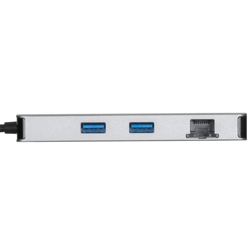 Targus DOCK423EU notebook dock & poortreplicator Bedraad USB 3.2 Gen 1 (3.1 Gen 1) Type-C Zilver