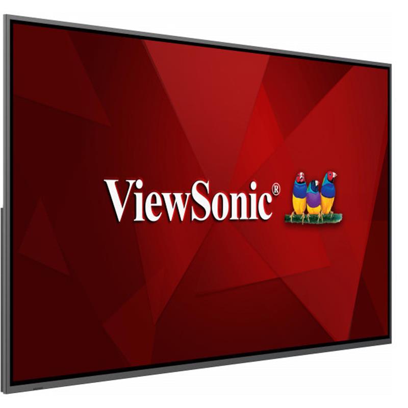 Viewsonic CDE8620 beeldkrant Digitale signage flatscreen 2,18 m (86"") IPS 4K Ultra HD Zwart