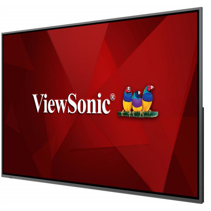 Viewsonic CDE8620 beeldkrant Digitale signage flatscreen 2,18 m (86"") IPS 4K Ultra HD Zwart