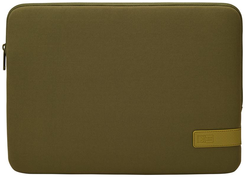 Case Logic Reflect REFPC-114 Capulet Olive/Green Olive notebooktas 35,6 cm (14"") Opbergmap/sleeve Groen, Olijf