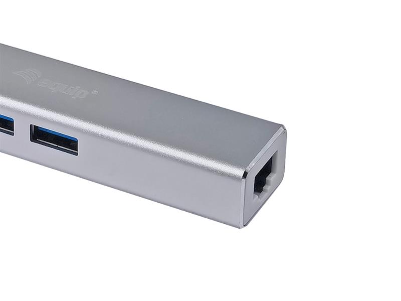 Equip 133481 interface hub USB 3.2 Gen 1 (3.1 Gen 1) Type-C 5000 Mbit/s Zilver