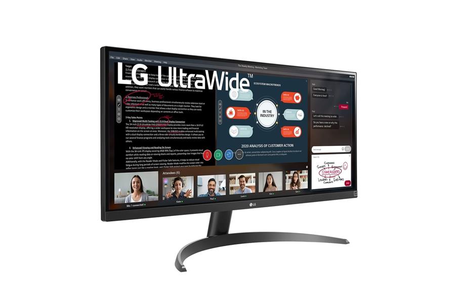 LG 29WP500-B computer monitor 73,7 cm (29"") 2560 x 1080 Pixels UltraWide Full HD LED Zwart