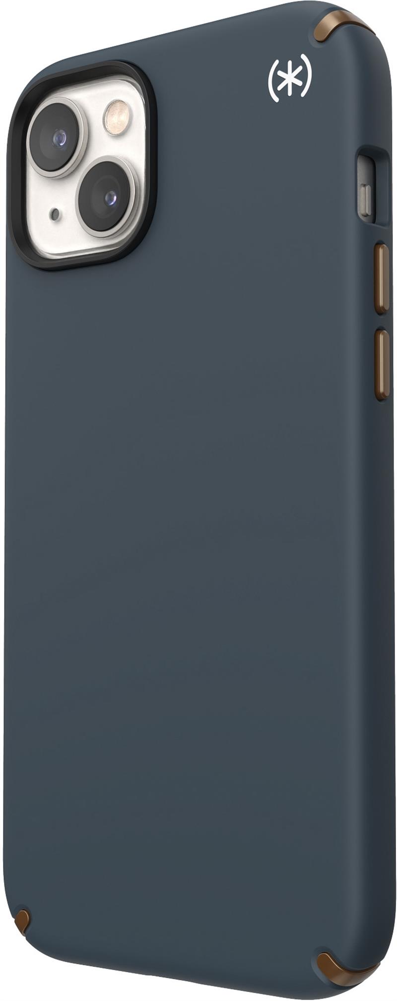Speck Presidio2 Pro + MS Apple iPhone 14 Plus/15 Plus Charcoal Grey- with Microban