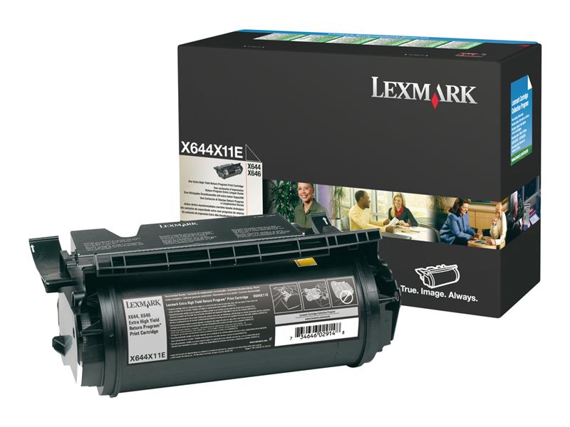 Lexmark X644X11E Origineel Zwart 1 stuk(s)