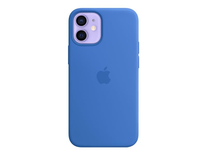 Apple iPhone 12 Mini Silicone Case with MagSafe Capri Blue 