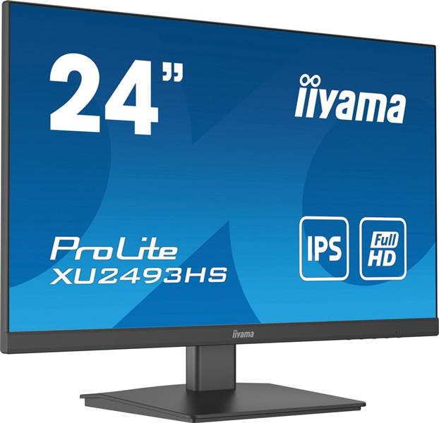 iiyama XU2493HS-B5 computer monitor 61 cm (24"") 1920 x 1080 Pixels Full HD LED Zwart