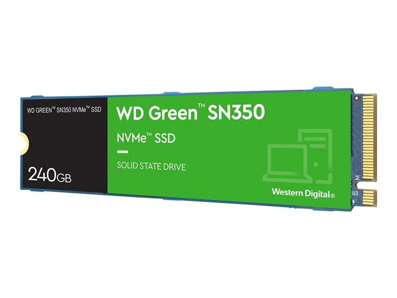 Western Digital WD SN350 SSD Green 240 GB M 2 NVMe