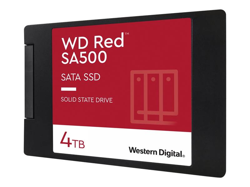 Western Digital Red SA500 2 5 4000 GB SATA III 3D NAND