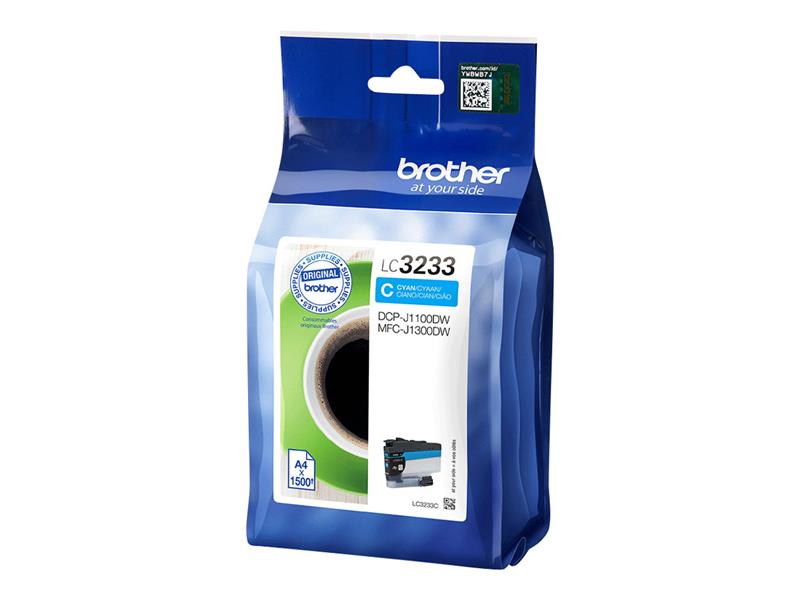 Brother LC-3233C inktcartridge Origineel Cyaan 1 stuk(s)