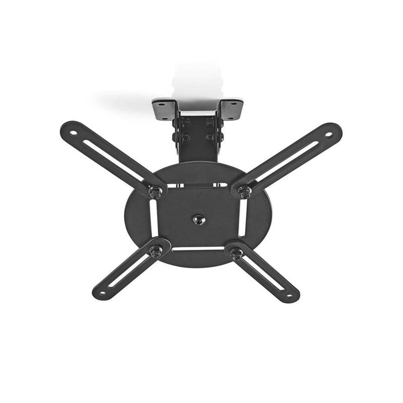 Projectorbeugel Full Motion 10 kg Draaibaar Kantelbaar Staal Zwart