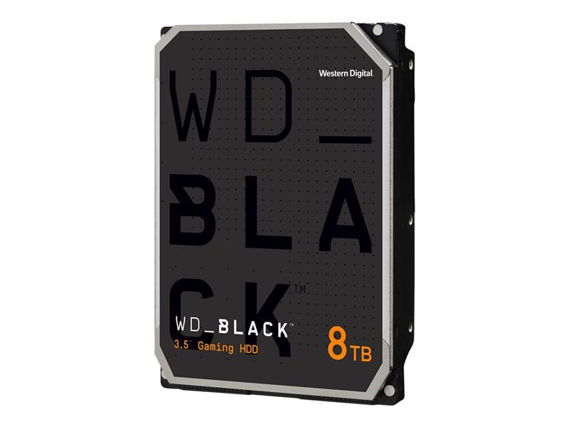 Western Digital BLACK HDD 8TB 3 5 SATA3 256MB 7200RPM 164 MB s