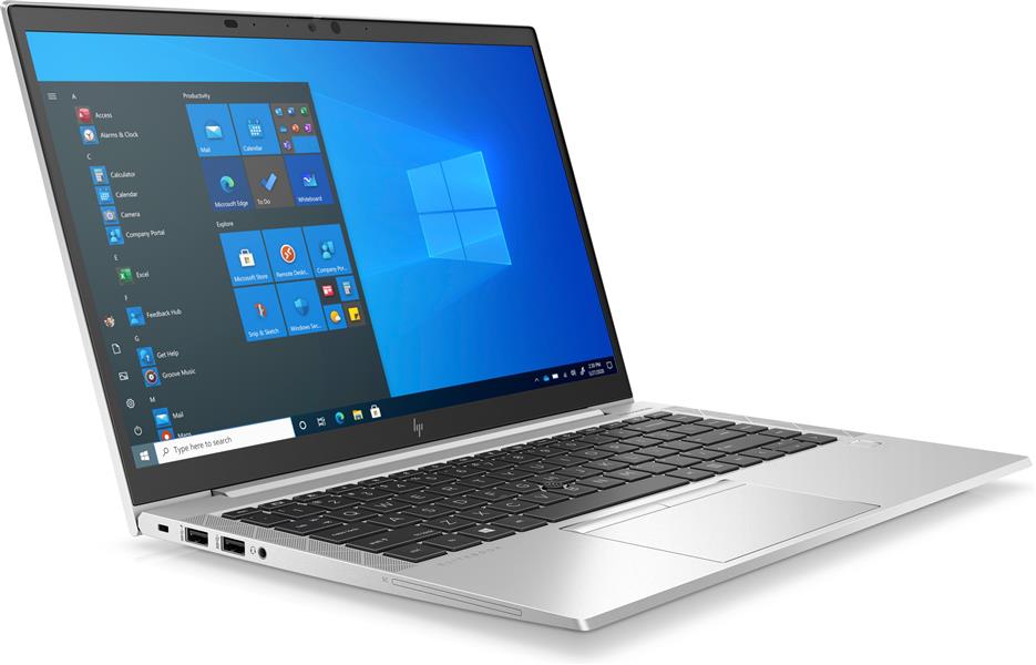 HP EliteBook 840 Aero G8 Notebook 35,6 cm (14"") Full HD Intel® 11de generatie Core™ i5 8 GB DDR4-SDRAM 256 GB SSD Wi-Fi 6 (802.11ax) Windows 10 Pro Z