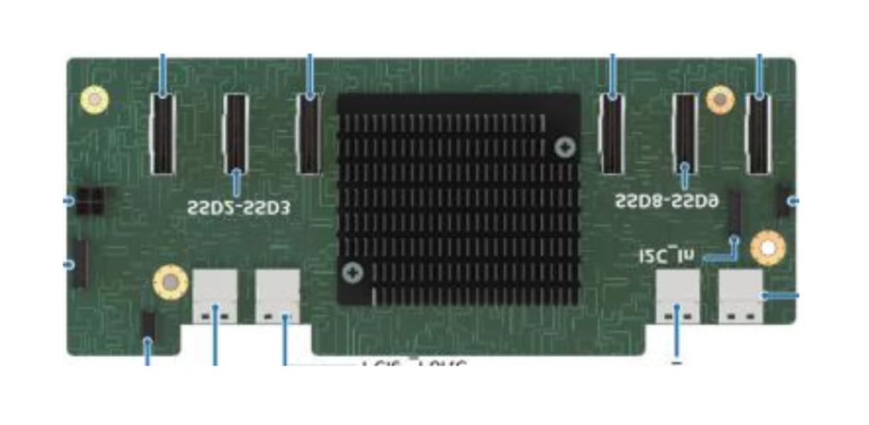 Intel 2U Midplane Verbredingsplaat