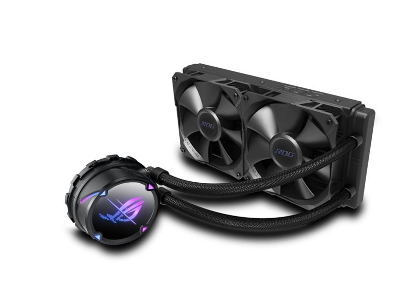 ASUS ROG STRIX LC II 240 Processor Alles-in-één vloeistofkoeler 12 cm Zwart