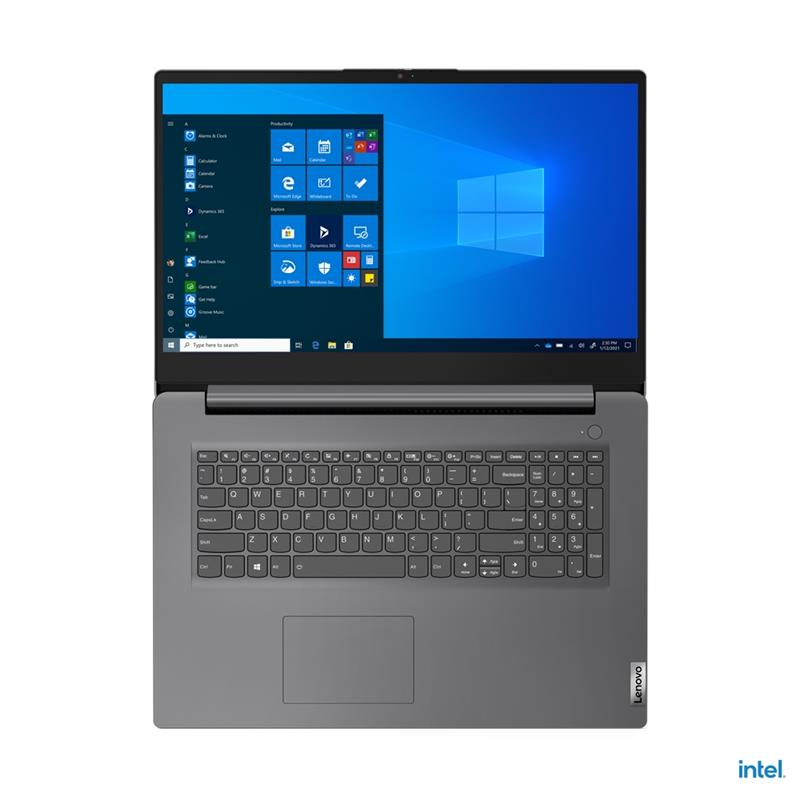 Lenovo V V17 Notebook 43,9 cm (17.3"") Full HD Intel® Core™ i7 16 GB DDR4-SDRAM 512 GB SSD Wi-Fi 6 (802.11ax) Windows 10 Pro Grijs