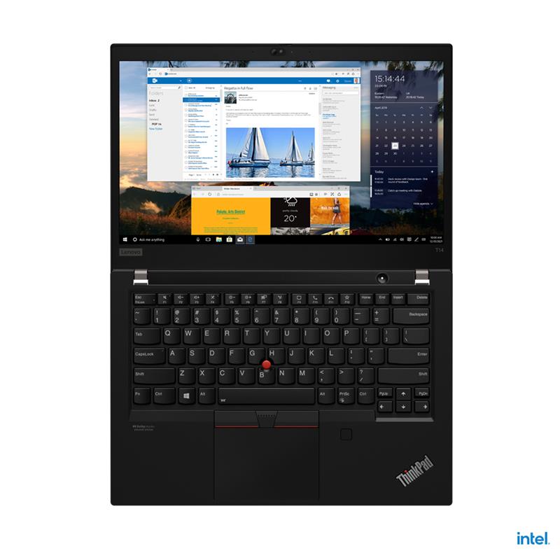 Lenovo ThinkPad T14 Notebook 35,6 cm (14"") Full HD Intel® 11de generatie Core™ i5 8 GB DDR4-SDRAM 256 GB SSD Wi-Fi 6 (802.11ax) Windows 10 Pro Zwart