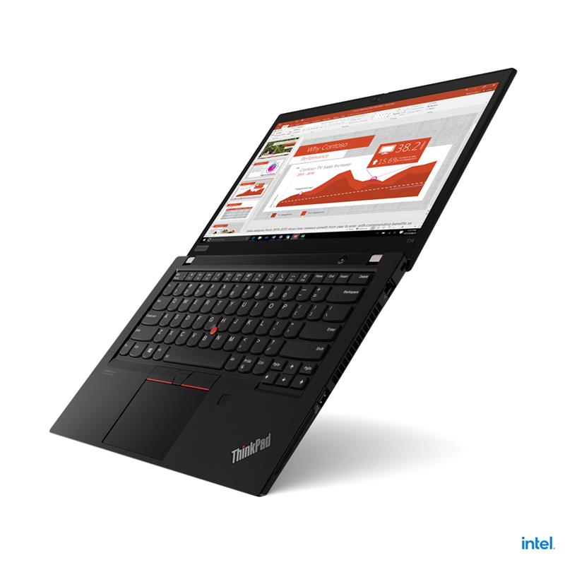 Lenovo ThinkPad T14 Notebook 35,6 cm (14"") Full HD Intel® 11de generatie Core™ i5 8 GB DDR4-SDRAM 256 GB SSD Wi-Fi 6 (802.11ax) Windows 10 Pro Zwart