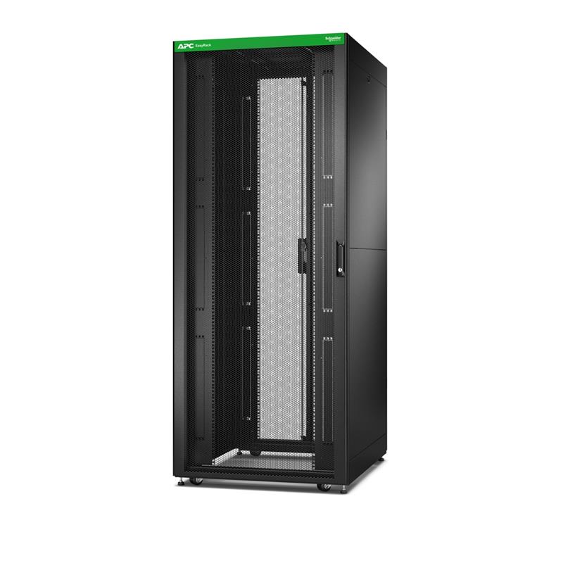 APC NetShelter Easy ER8202 - 42U/HE, 800mm(b) x 1000mm(d) 19"" IT rack, met zijpanelen