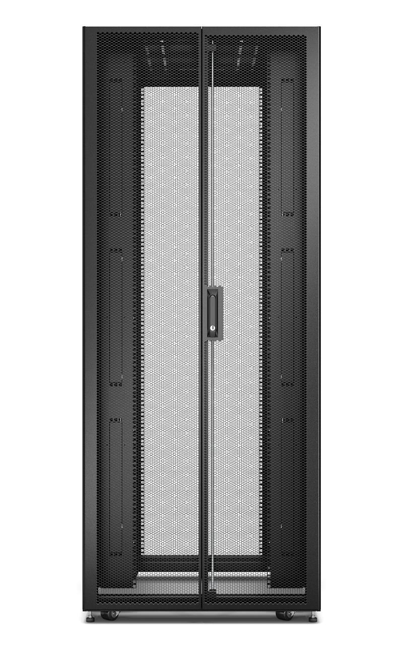 APC NetShelter Easy ER8202 - 42U/HE, 800mm(b) x 1000mm(d) 19"" IT rack, met zijpanelen