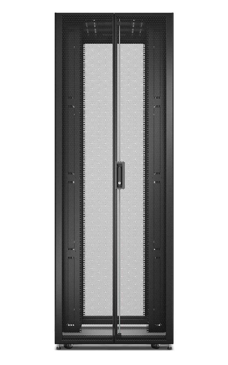 APC NetShelter Easy ER8802 - 48U/HE, 800mm(b) x 1000mm(d) 19"" IT rack, met zijpanelen