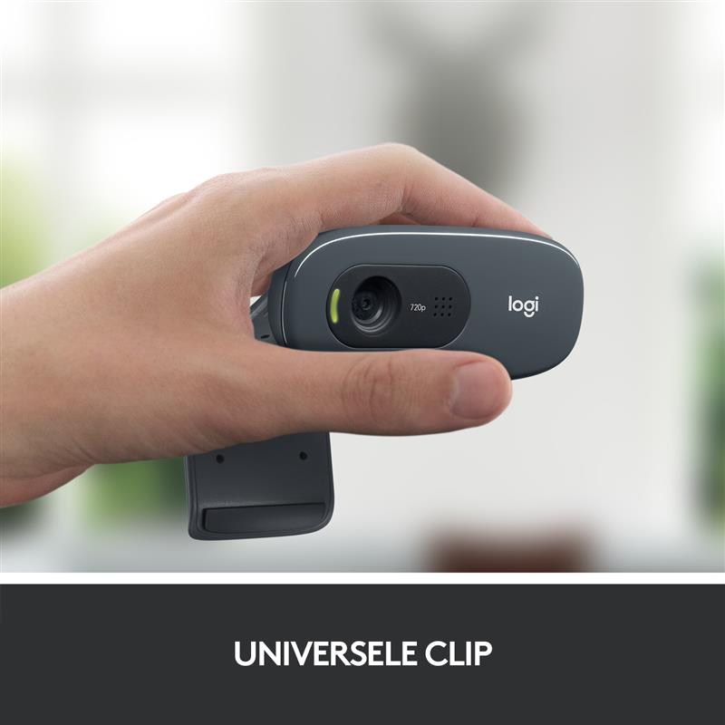 Logitech C270 webcam 1,2 MP 1280 x 960 Pixels USB Zwart