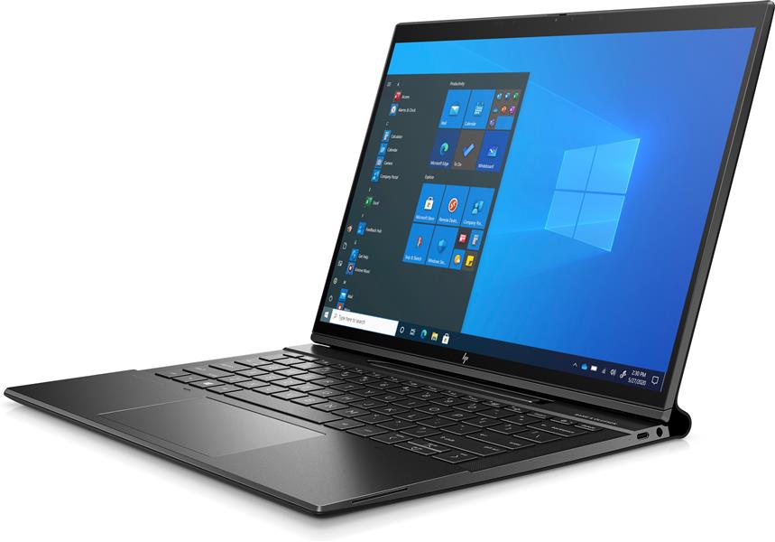 HP Elite Folio Hybride (2-in-1) 34,3 cm (13.5"") Touchscreen WUXGA+ Qualcomm Snapdragon 8 GB LPDDR4-SDRAM 256 GB SSD Wi-Fi 5 (802.11ac) Windows 10 Pro