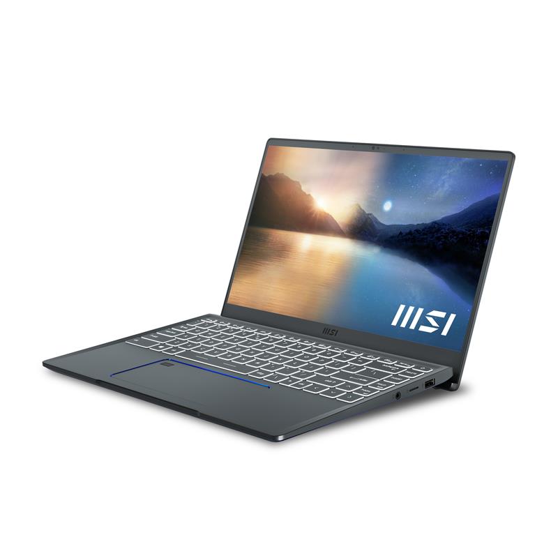 MSI Prestige 14 A11SC-019NL Notebook 35,6 cm (14"") Full HD Intel® Core™ i7 16 GB DDR4-SDRAM 1000 GB SSD NVIDIA® GeForce® GTX 1650 Wi-Fi 6 (802.11ax) 