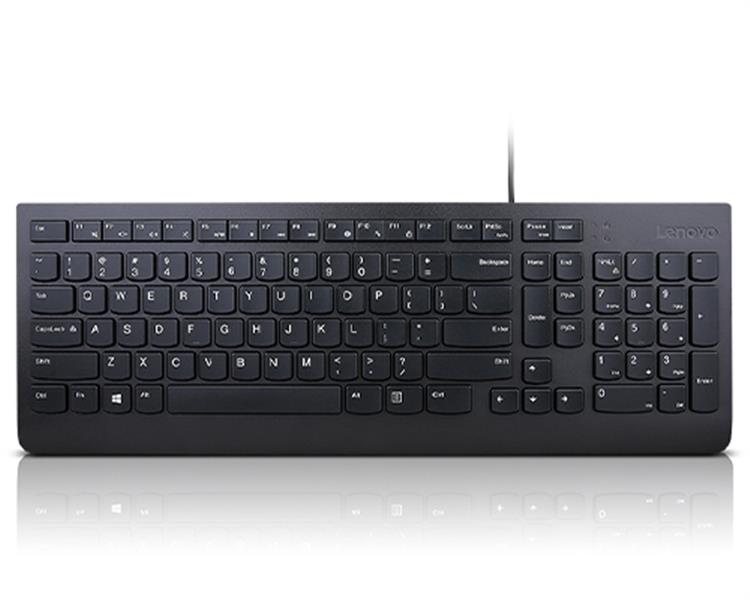 Lenovo Essential toetsenbord USB QWERTY Amerikaans Engels Zwart