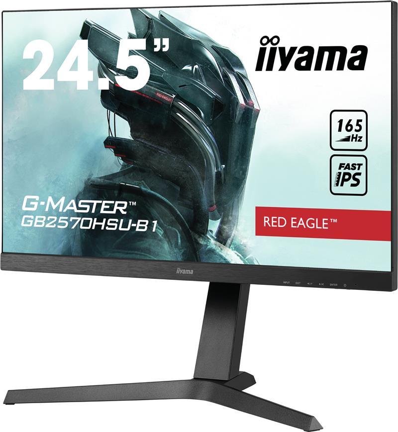 iiyama G-MASTER GB2570HSU-B1 computer monitor 62,2 cm (24.5"") 1920 x 1080 Pixels Full HD LED Zwart