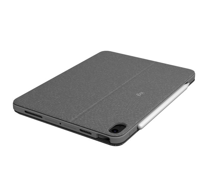 Logitech Combo Touch Grijs Smart Connector QWERTY Scandinavisch