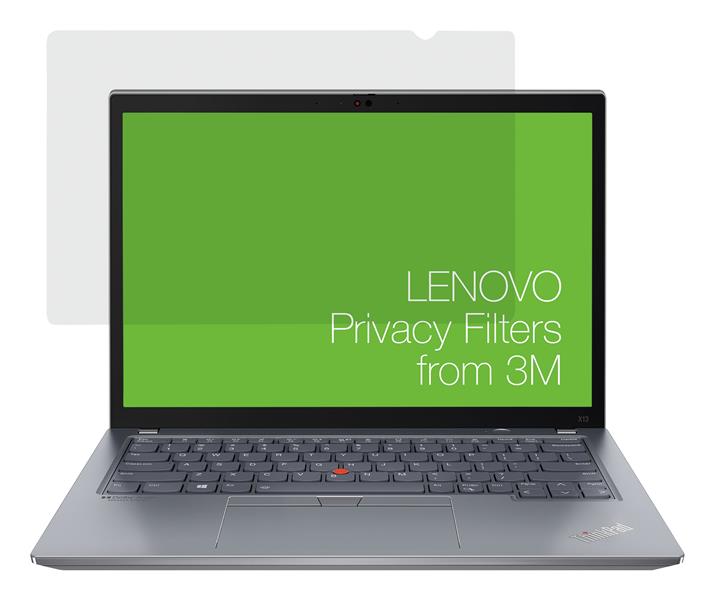 Lenovo 4XJ1D33266 schermfilter Randloze privacyfilter voor schermen 33,8 cm (13.3"")
