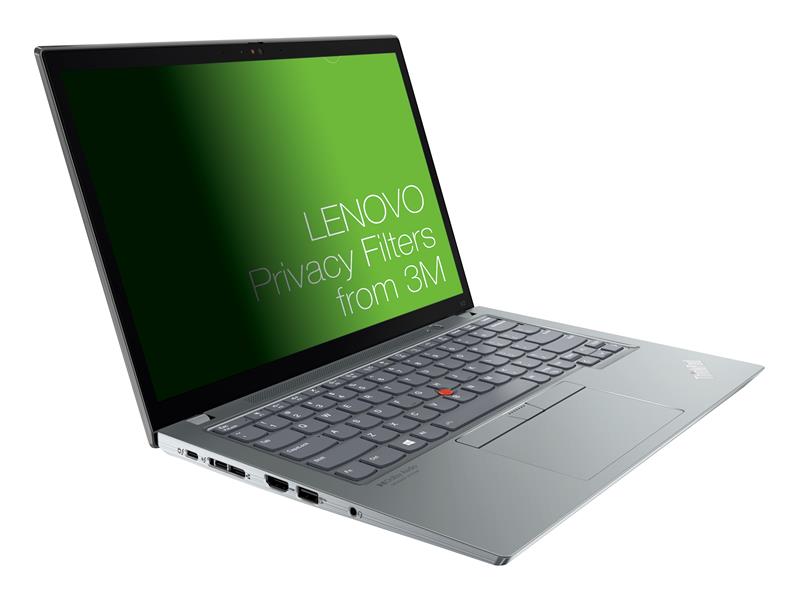 Lenovo 4XJ1D33266 schermfilter Randloze privacyfilter voor schermen 33,8 cm (13.3"")