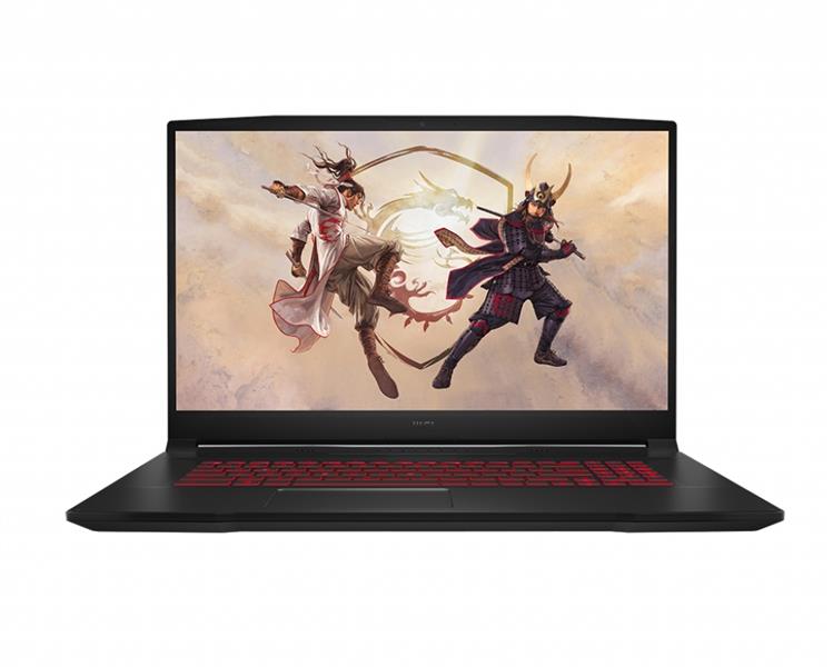 MSI Gaming GF76 11UE-255NL Katana Laptop 43,9 cm (17.3"") Full HD Intel® Core™ i7 i7-11800H 16 GB DDR4-SDRAM 512 GB SSD NVIDIA GeForce RTX 3060 Wi-Fi 