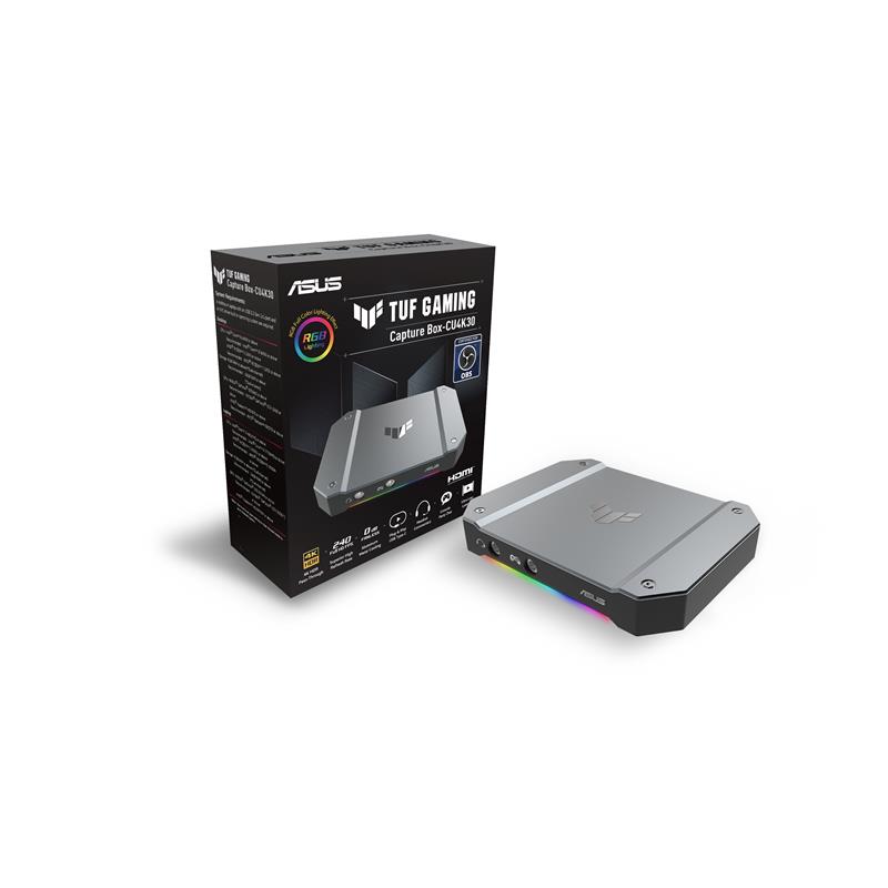 ASUS TUF GAMING CAPTURE BOX-CU4K30 video capture board USB 3.2 Gen 1 (3.1 Gen 1)