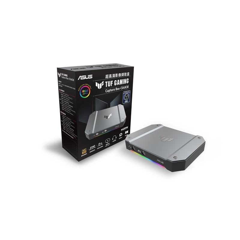 ASUS TUF GAMING CAPTURE BOX-CU4K30 video capture board USB 3.2 Gen 1 (3.1 Gen 1)