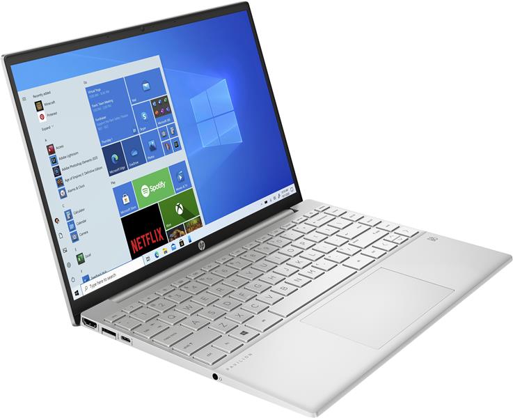 HP Pavilion Aero 13-be0014nb 5600U Notebook 33,8 cm (13.3"") WQXGA AMD Ryzen™ 5 8 GB DDR4-SDRAM 512 GB SSD Wi-Fi 6 (802.11ax) Windows 11 Home Zilver
