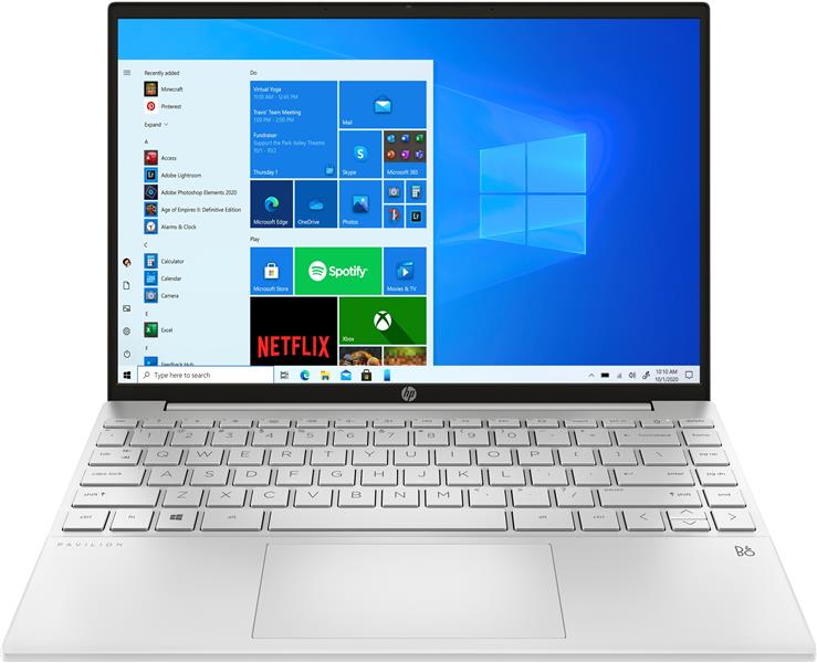 HP Pavilion Aero 13-be0014nb 5600U Notebook 33,8 cm (13.3"") WQXGA AMD Ryzen™ 5 8 GB DDR4-SDRAM 512 GB SSD Wi-Fi 6 (802.11ax) Windows 11 Home Zilver